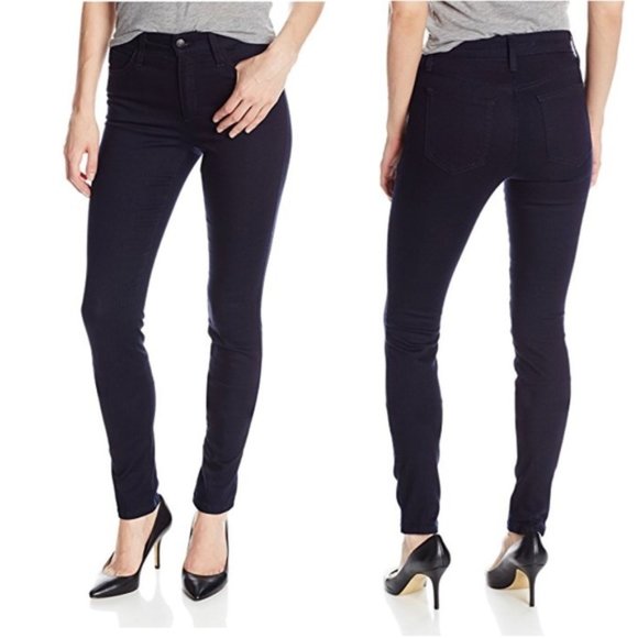 Joe's Jeans Denim - Joe's Jeans Isadora Dark Indigo Blue Wash High Rise Skinny Jeans Size 26 VGC